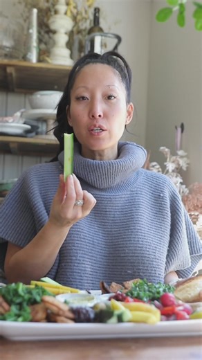 5.1K views · 173 reactions | My dinner party platter with a unique inspiration ✈️ #partyplatter #cooking #vegan | The Korean Vegan | Facebook