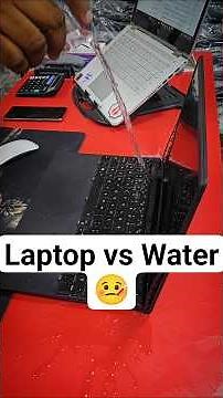 Laptop vs Water: How to win and save your data.