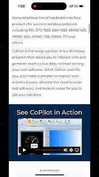 Avionics Test & Simulation Software | Ballard CoPilot | Astronics