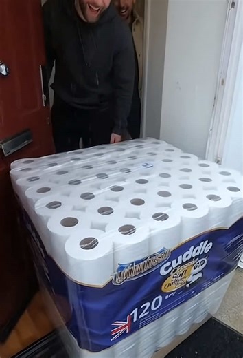 You’ll never run out again 🚽✨ 120 of the softest, quilted, unscented toilet rolls delivered to your door. Stock up while they last! 🏃‍♀️💨 #bulkbuy #homeessential #SmartShopping #cuddletoiletrolls #tiktokmademebuyit