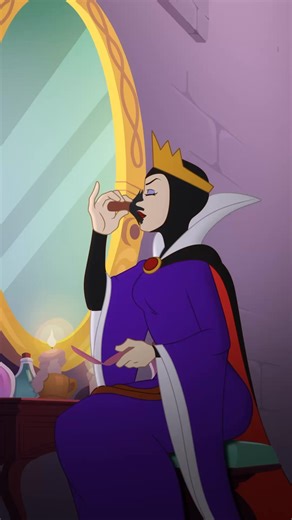 Villainy is a full-time job... but even evil needs a day off. 😌 | Disney Princess