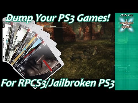 [PC/Linux] How To Dump Your PS3 Games For RPCS3! - BluRay Drive Method