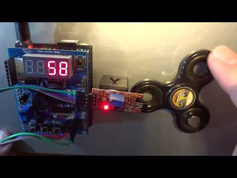 Arduino Projekt: Drehzahlmesser mit Hall Sensor mit Rauschunterdrückung