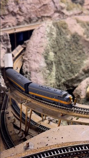 Scale Model Trains in Action on a Model Railroad Layout Tour #modelrailroader #railwaymodeller