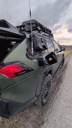 Wind Generator Charges Electric Vehicle || ViralHog