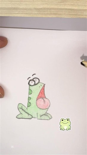 🐸 How to Draw a Cute Frog | Easy Drawing for Kids