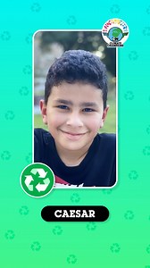 34 reactions | CNN speaks with Caesar about climate issues and he presents a way of recycling and reducing plastic waste  | Cartoon Network | Facebook