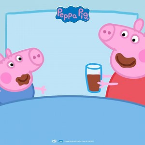Anyone for muddy puddle milkshakes?! Follow our simple step by step guide to create a Peppa inspired chocolatey drink for you and your little ones! Oink! | Peppa Pig
