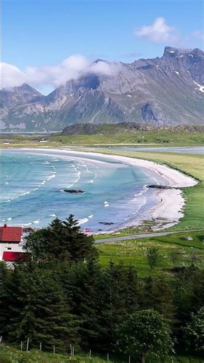 Norway Scenic Drive: Lofoten Islands #shorts #drivingasmr