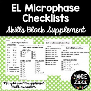 EL Microphase Checklists