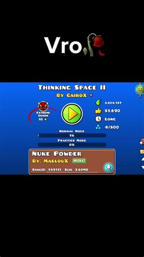 clutterfunk is harder than thinking space 2 now #geometrydash #gdupdate #gd
