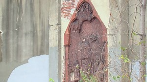 Remains of Cincinnati's old train station includes 100-year-old sculpture