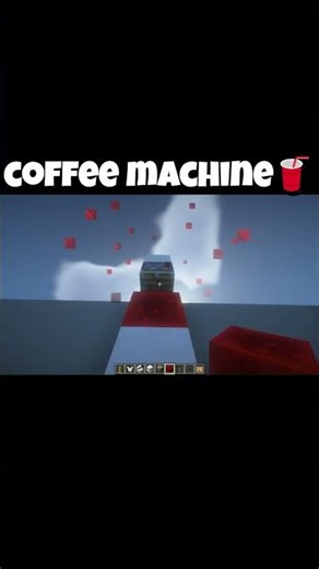 Coffee Machine In Minecraft🥤 #minecraft #minecraftshorts #gamingshorts #gaming