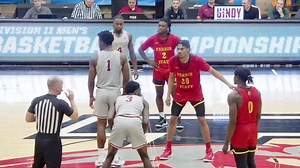 UIndy vs. Ferris State: 2024 DII men's basketball championship second round | FULL REPLAY
