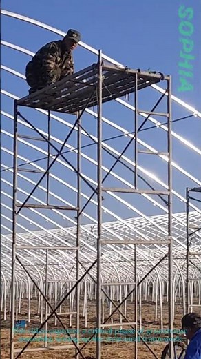 Greenhouse Construction: Assembling the Frame of a Growing Space