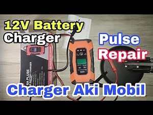 12V Pulse Repair Car Battery Charger Tutorial and Review