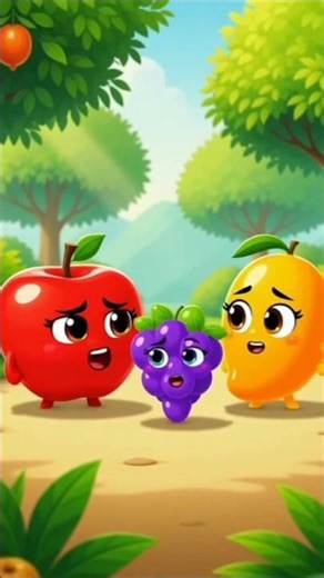 Apple vs Mango Fight 😂🍎🥭#happynewyear#shortfeed #viraltrening