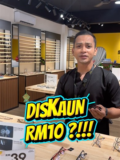 𝐁𝐞𝐥𝐢 𝟐 𝐬𝐩𝐞𝐤 𝐝𝐚𝐩𝐚𝐭 𝐃𝐈𝐒𝐊𝐀𝐔𝐍 𝐑𝐌𝟏𝟎? 😱 𝐉𝐢𝐦𝐚𝐭 𝐛𝐞𝐭𝐮𝐥 𝐧𝐢 🤩 Jom ajak partner korang buat spek baru di SMS Optical 🤗 Beli 2 spek boleh dapat diskaun! 💥😎 Dengan syarat korang kena screenshot video ni dan datang claim esok 🔥 #spekmataviral #ootdraya2026 #rabunsilau #rabundekat #rabunjauhrabundekatsilau #newstrendingmalaysia #spekmatamurah #smsoptical #foryourpage #hargapromo #spekmata #smsopticalperak #smsopticalkedah #smsopticalpenang #spekootd #smsopticalperlis #