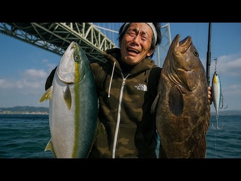 【釣り配信】ショアジギングとロックフィッシュでアジュール舞子で真鯛、ヒラメ、ブリ、ハマチ、サゴシ、サワラ、アコウ、キジハタ絶対釣りあげます！