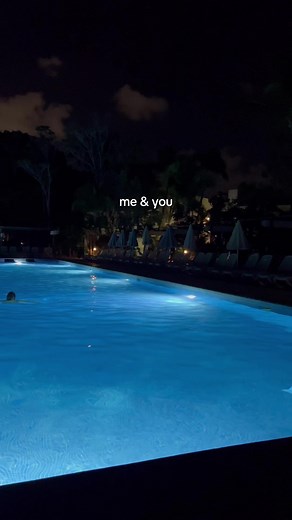 Romantic Swimming Pool Videos - Couple Night Time Vibes
