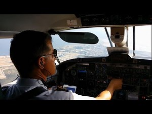 Cockpit View : Beechcraft 1900D / Aix en Provence - Marseille