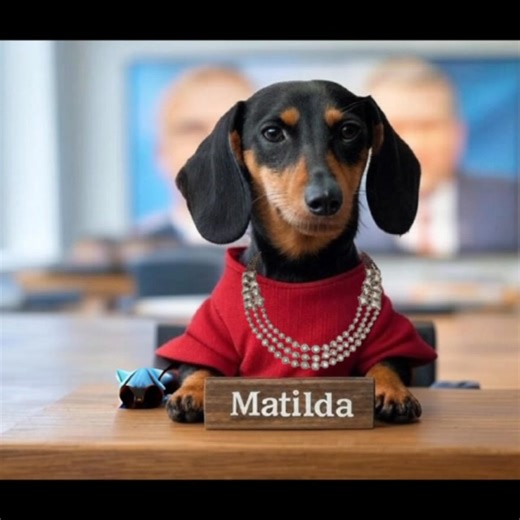 5.4K views · 391 reactions | Part 2 of morning news with Matilda Part 1 link in the comments | Sam,Matilda and Henry The Savvy Dachshunds | Facebook