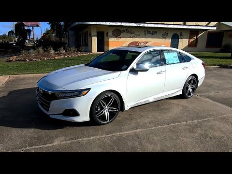 2021 Honda Accord Touring 2.0T Quick Walk Around And Interior Tour