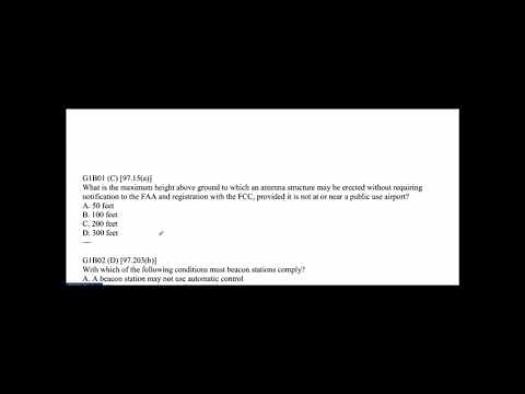 Ham Radio General Class License Prep Course by Jim Heath W6LG; Part 1 of 10