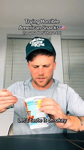 Trying GROSS American snacks... 🤢 | Josh From England