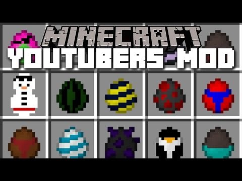 Minecraft YOUTUBERS MOD / HANG OUT WITH DANTDM AND OTHERS!! Minecraft
