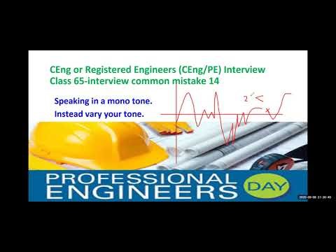 HKCE CEng Interview Common mistakes class 65 mistake 14