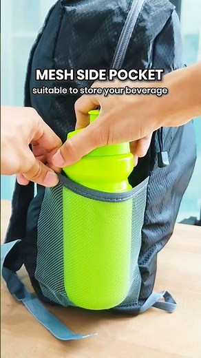 LIGHT Hiking Foldable Backpack with Pouch