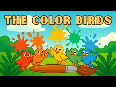 Learn Colors With The Color Birds! | Educational Song for Kids | Dance Along Song For Kids