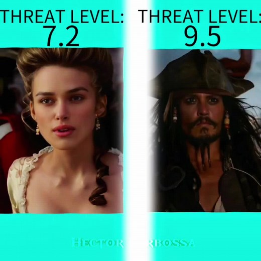 Barbossa's Busy Adventure in Pirates of the Caribbean