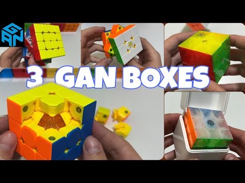 Unboxing the GAN 10th Anniversary Cubes — Absolutely Beautiful!