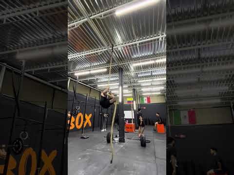 Amrap 5 min rope climb