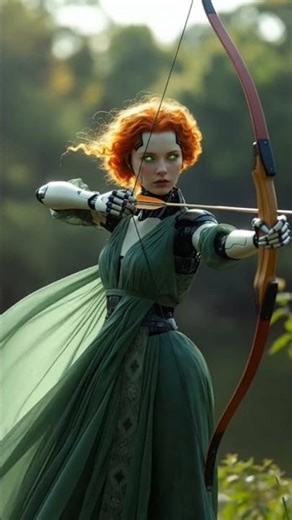 A Humanoid Robot Using a Bow?!