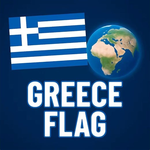 🇬🇷 Do you know why the flag of Greece looks like this?