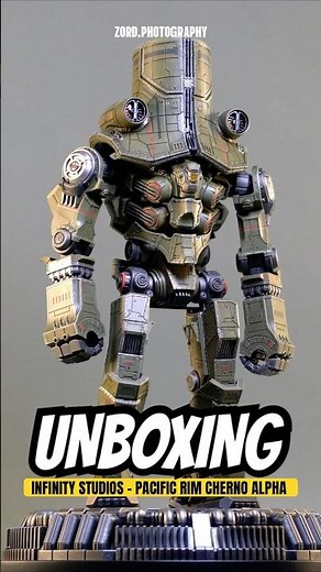 Unboxing: Infinity Studios Pacific Rim - Cherno Alpha #pacificrim #kaiju