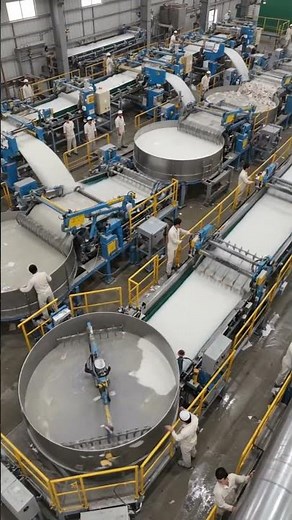 😲 You Won’t Believe What Happens to Old Paper #factoryuncovered