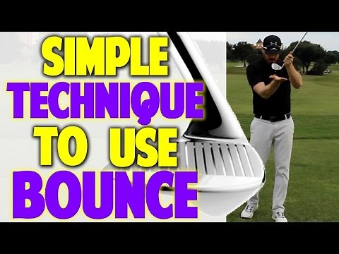 Master the Wedge Bounce with Simple Technique | Bounce Drill (Top Speed Golf)