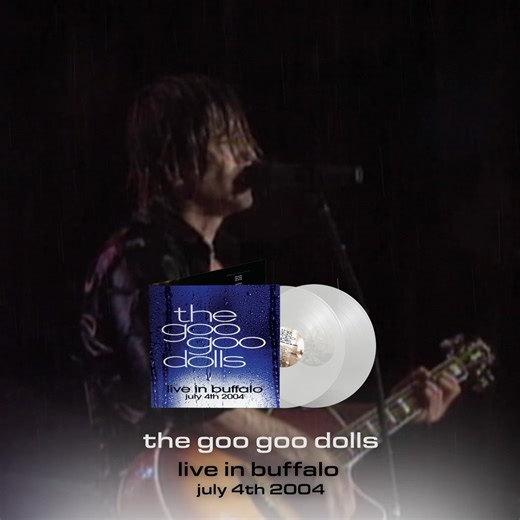 59K views · 1.2K reactions | 'Live in Buffalo July 4, 2004' features 19 songs from the legendary hometown concert attended by 60,000 fans. This first time vinyl release includes "Iris", "Name," and "Slide" - pressed as a limited edition on clear vinyl + available now !! https://googoodolls.lnk.to/LiveInBuffalo | Goo Goo Dolls | Facebook