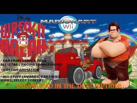 [MKW Hack] Wreck-It Ralph in Mario Kart Wii