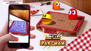 Pizza Hut has launched new boxes that feature an augmented reality game of PAC-MAN. | The National Desk - TND