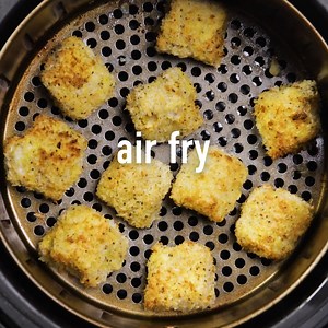 Air fryer fish nuggets is a quick homemade recipe using fresh or previously frozen cod fish fillets. https://www.martinsgroceriestogo.com/recipes-blog/air-fryer-fish-nuggets | Martin's Super Markets