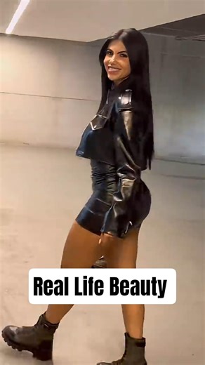 Edgy Elegance: Chic Black Faux Leather Bomber & Shorts Look! #ElegantFashion #StreetStyle #OOTD