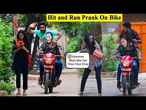 Hit and Run Prank on Bike Part 2 || BY AJ-AHSAN ||