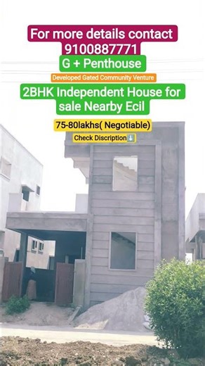 150sqyds Newly Con Ready to Ocupy House 🏠 Contact for best deal #ecil #realestate #penthouse #shorts