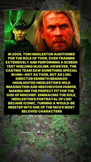 Tom Hiddleston Auditioned for Thor: How He Became Loki Instead