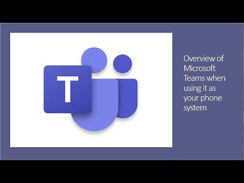 Microsoft Teams Calling Intro - overview of telephony features in the Teams client
